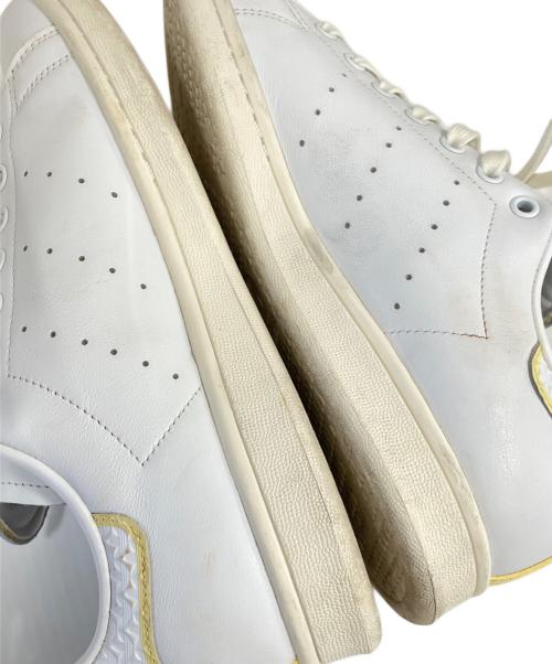 adidas（アディダス）adidas (アディダス) STANSMITH ホワイト×イエロー サイズ:27の古着・服飾アイテム