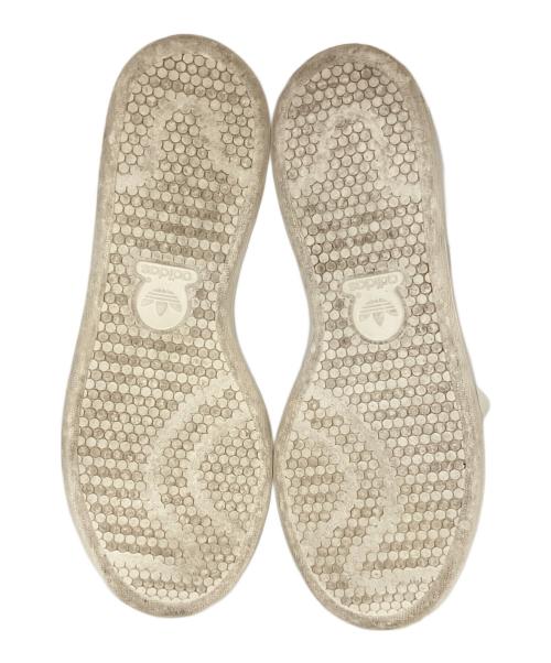 adidas（アディダス）adidas (アディダス) STANSMITH ホワイト×イエロー サイズ:27の古着・服飾アイテム