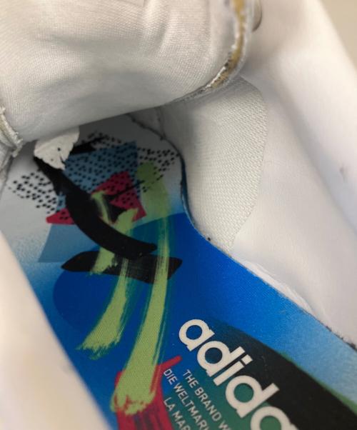 adidas（アディダス）adidas (アディダス) STANSMITH ホワイト×イエロー サイズ:27の古着・服飾アイテム