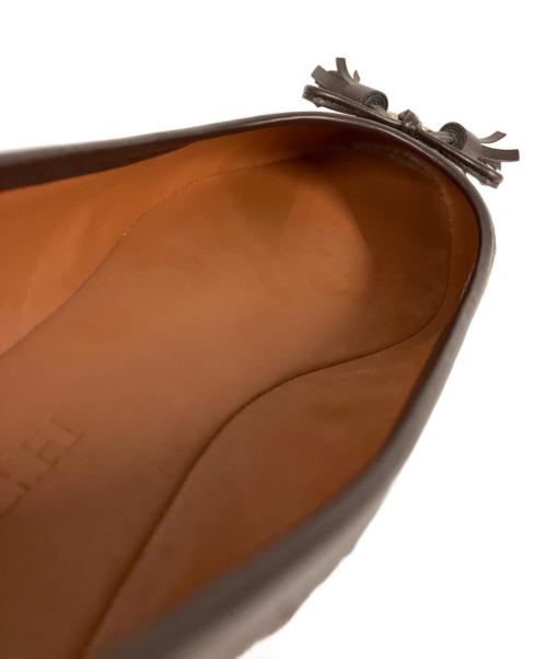 COACH（コーチ）COACH (コーチ) パンプス ブラウン サイズ:23.5の古着・服飾アイテム