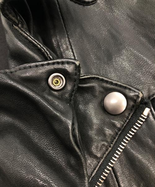 BLUE WORK（ブルーワーク）BLUE WORK (ブルーワーク) レザージャケット ブラック サイズ:SIZE 1の古着・服飾アイテム