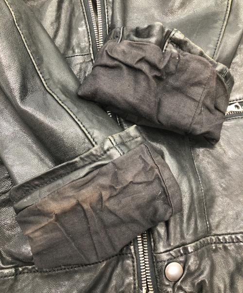 BLUE WORK（ブルーワーク）BLUE WORK (ブルーワーク) レザージャケット ブラック サイズ:SIZE 1の古着・服飾アイテム