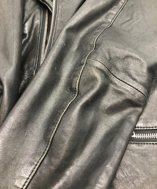 BLUE WORK（ブルーワーク）BLUE WORK (ブルーワーク) レザージャケット ブラック サイズ:SIZE 1の古着・服飾アイテム