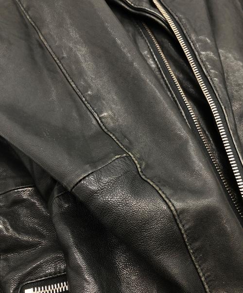 BLUE WORK（ブルーワーク）BLUE WORK (ブルーワーク) レザージャケット ブラック サイズ:SIZE 1の古着・服飾アイテム