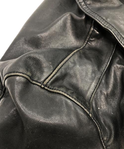 BLUE WORK（ブルーワーク）BLUE WORK (ブルーワーク) レザージャケット ブラック サイズ:SIZE 1の古着・服飾アイテム