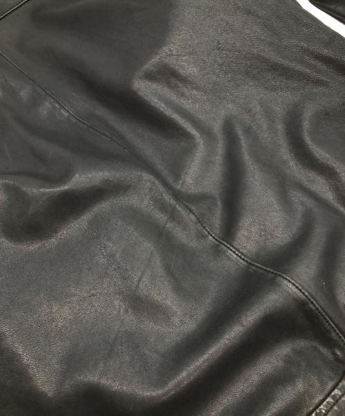 BLUE WORK（ブルーワーク）BLUE WORK (ブルーワーク) レザージャケット ブラック サイズ:SIZE 1の古着・服飾アイテム