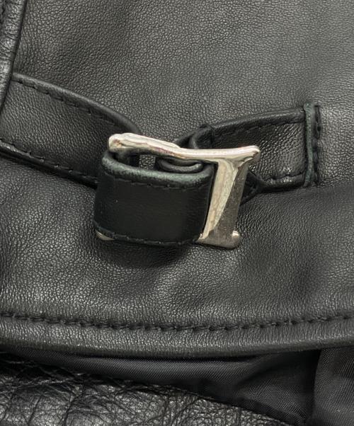 JOURNAL STANDARD（ジャーナルスタンダード）JOURNAL STANDARD (ジャーナルスタンダード) レザージャケット ブラック サイズ:Lの古着・服飾アイテム