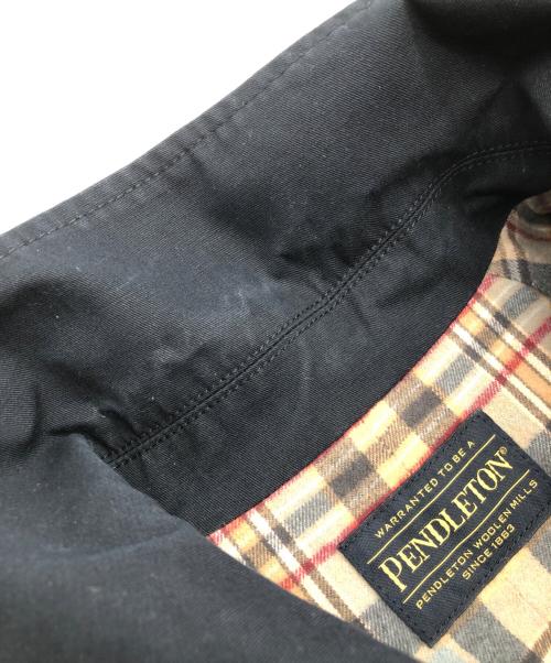 PENDLETON（ペンドルトン）PENDLETON (ペンドルトン) ステンカラーコート ネイビー サイズ:不明の古着・服飾アイテム