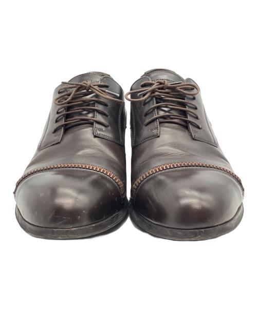 EMPORIO ARMANI（エンポリオ アルマーニ）EMPORIO ARMANI (エンポリオ アルマーニ) レザーシューズ ブラウン サイズ:28の古着・服飾アイテム