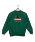 X-LARGE (エクストララージ) TWO TONE BACKSIDE OG CREWNECK SWEAT グリーン サイズ:L：5000円