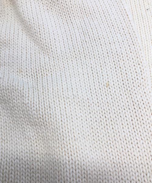 POLO RALPH LAUREN（ポロ・ラルフローレン）POLO RALPH LAUREN (ポロ・ラルフローレン) 厚手ニット アイボリー サイズ:Lの古着・服飾アイテム
