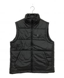 adidas（アディダス）の古着「パデッドスタンドカラーパファーベスト」｜ブラック