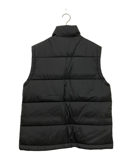 adidas（アディダス）adidas (アディダス) パデッドスタンドカラーパファーベスト ブラック サイズ:SIZE Lの古着・服飾アイテム