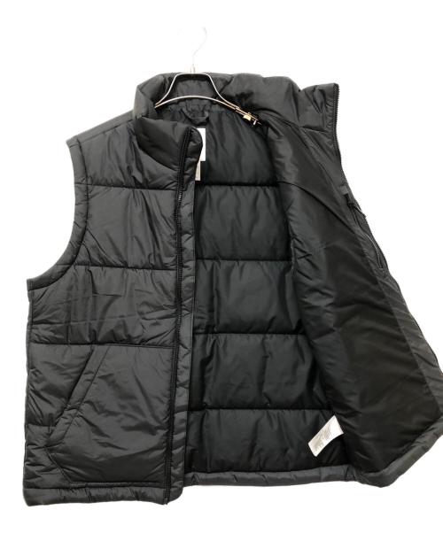 adidas（アディダス）adidas (アディダス) パデッドスタンドカラーパファーベスト ブラック サイズ:SIZE Lの古着・服飾アイテム