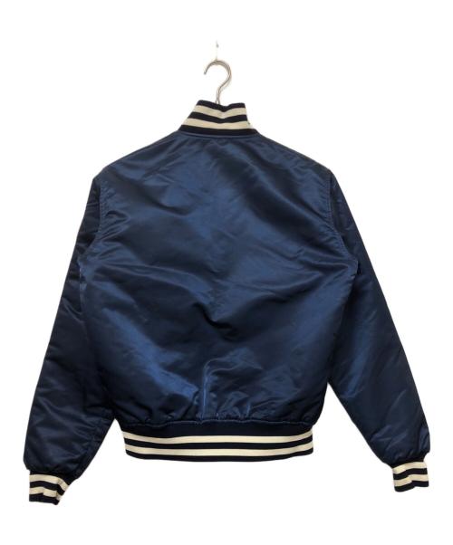 NEW YORK YANKEES（ニューヨークヤンキース）NEW YORK YANKEES (ニューヨークヤンキース) スタジャン ネイビー サイズ:SIZE Mの古着・服飾アイテム