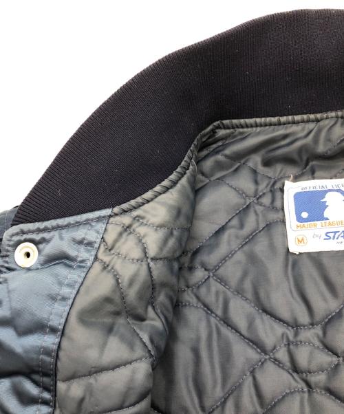 NEW YORK YANKEES（ニューヨークヤンキース）NEW YORK YANKEES (ニューヨークヤンキース) スタジャン ネイビー サイズ:SIZE Mの古着・服飾アイテム