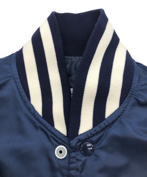 NEW YORK YANKEES（ニューヨークヤンキース）NEW YORK YANKEES (ニューヨークヤンキース) スタジャン ネイビー サイズ:SIZE Mの古着・服飾アイテム
