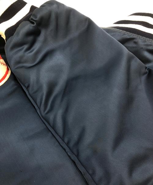 NEW YORK YANKEES（ニューヨークヤンキース）NEW YORK YANKEES (ニューヨークヤンキース) スタジャン ネイビー サイズ:SIZE Mの古着・服飾アイテム