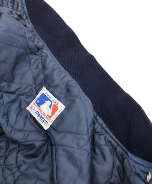 NEW YORK YANKEES（ニューヨークヤンキース）NEW YORK YANKEES (ニューヨークヤンキース) スタジャン ネイビー サイズ:SIZE Mの古着・服飾アイテム