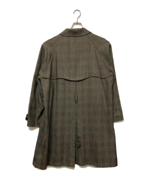 J.PRESS（ジェイプレス）J.PRESS (ジェイプレス) ステンカラーコート ブラウン サイズ:Lの古着・服飾アイテム