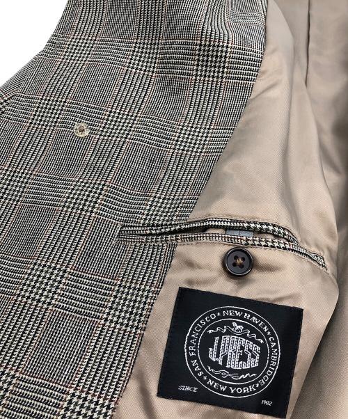 J.PRESS（ジェイプレス）J.PRESS (ジェイプレス) ステンカラーコート ブラウン サイズ:Lの古着・服飾アイテム