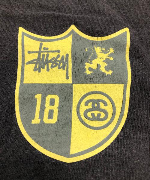 stussy（ステューシー）stussy (ステューシー) 半袖Tシャツ ネイビー サイズ:Lの古着・服飾アイテム