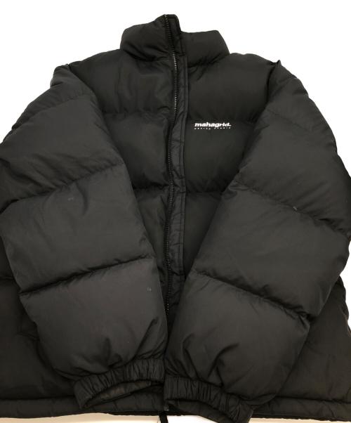 mahagrid（マハグリッド）MAHAGRID (マハグリッド) ダウンジャケット ブラック サイズ:SIZE Mの古着・服飾アイテム