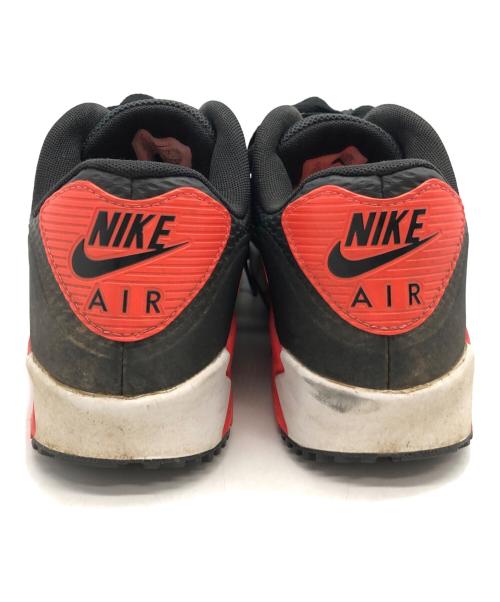 NIKE（ナイキ）NIKE (ナイキ) AIR MAX90　スニーカー ブラック×レッド サイズ:SIZE 27cmの古着・服飾アイテム