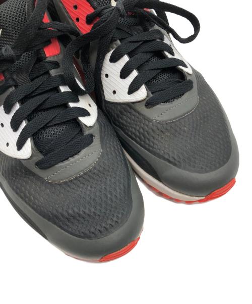 NIKE（ナイキ）NIKE (ナイキ) AIR MAX90　スニーカー ブラック×レッド サイズ:SIZE 27cmの古着・服飾アイテム