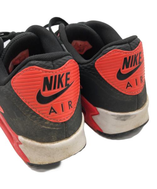 NIKE（ナイキ）NIKE (ナイキ) AIR MAX90　スニーカー ブラック×レッド サイズ:SIZE 27cmの古着・服飾アイテム
