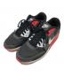 NIKE（ナイキ）の古着「AIR MAX90　スニーカー」｜ブラック×レッド