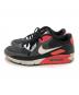 NIKE (ナイキ) AIR MAX90　スニーカー ブラック×レッド サイズ:SIZE 27cm：6000円