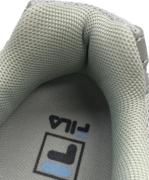 FILA（フィラ）FILA (フィラ) スニーカー ライトグレー×ホワイト サイズ:24の古着・服飾アイテム