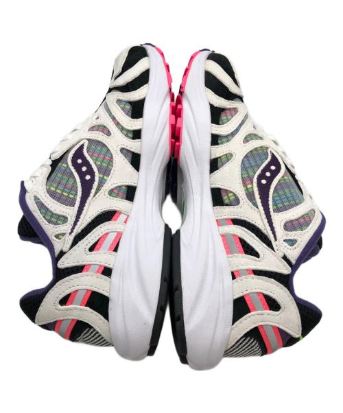 SAUCONY（サッカニー）SAUCONY (サッカニー) スニーカー ホワイト×パーㇷ゚ル サイズ:24の古着・服飾アイテム
