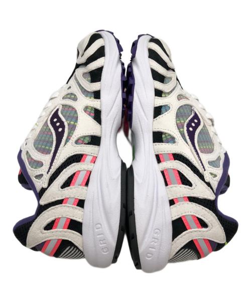 SAUCONY（サッカニー）SAUCONY (サッカニー) スニーカー ホワイト×パーㇷ゚ル サイズ:24の古着・服飾アイテム