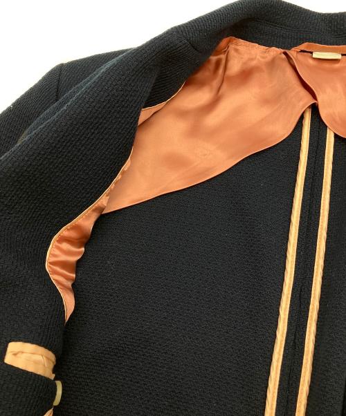 GUCCI（グッチ）GUCCI (グッチ) テーラードジャケット ネイビー サイズ:52の古着・服飾アイテム