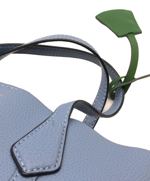 TORY BURCH（トリーバーチ）TORY BURCH (トリーバーチ) 2WAYバッグ ブルーの古着・服飾アイテム