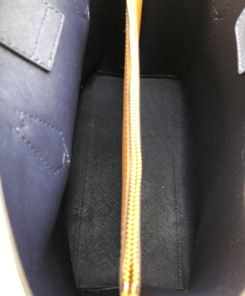 TORY BURCH（トリーバーチ）TORY BURCH (トリーバーチ) 2WAYバッグ ブルーの古着・服飾アイテム