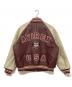 AVIREX (アヴィレックス) スタジャン レッド×ベージュ サイズ:SIZE L：23000円