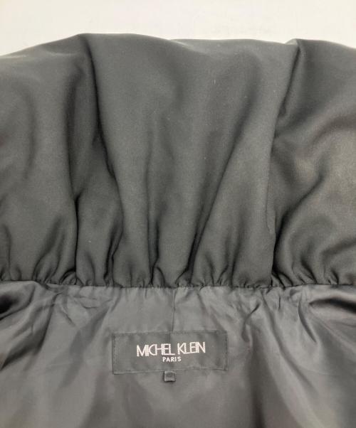 MICHEL KLEIN（ミッシェルクラン）MICHEL KLEIN (ミッシェルクラン) ダウンジャケット ブラック サイズ:40の古着・服飾アイテム