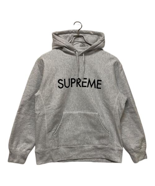 SUPREME（シュプリーム）Supreme (シュプリーム) パーカー ライトグレー サイズ:SIZE Mの古着・服飾アイテム