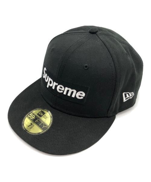 SUPREME（シュプリーム）SUPREME (シュプリーム) New Era (ニューエラ) キャップ ブラックの古着・服飾アイテム
