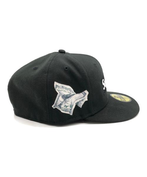 SUPREME（シュプリーム）SUPREME (シュプリーム) New Era (ニューエラ) キャップ ブラックの古着・服飾アイテム