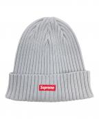 SUPREMEシュプリーム）の古着「ニット帽」｜ライトグレー