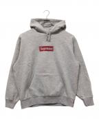 SUPREMEシュプリーム）の古着「Inside out box logo hooded 23SS」｜ライトグレー