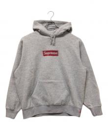 SUPREME（シュプリーム）の古着「Inside out box logo hooded 23SS」｜ライトグレー
