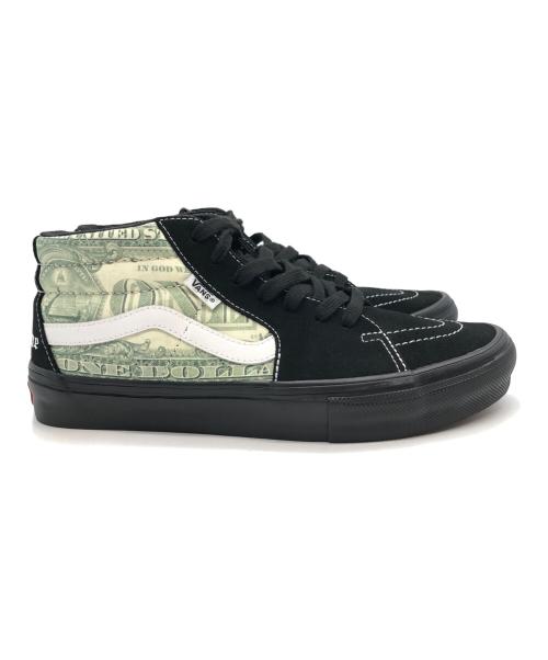 SUPREME（シュプリーム）SUPREME (シュプリーム) VANS (ヴァンズ) Skate Grosso Mid　スニーカー ブラック×グリーン サイズ:SIZE 27cmの古着・服飾アイテム