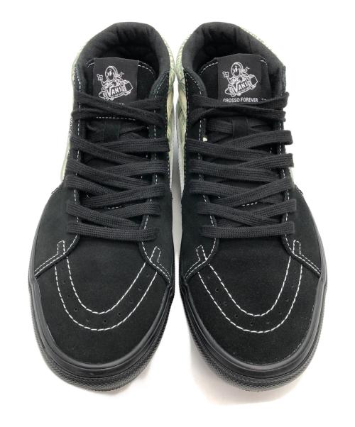 SUPREME（シュプリーム）SUPREME (シュプリーム) VANS (ヴァンズ) Skate Grosso Mid　スニーカー ブラック×グリーン サイズ:SIZE 27cmの古着・服飾アイテム