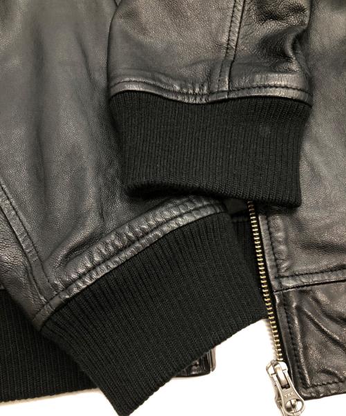 URBAN RESEARCH（アーバンリサーチ）URBAN RESEARCH (アーバンリサーチ) レザージャケット ブラック サイズ:SIZE 38の古着・服飾アイテム