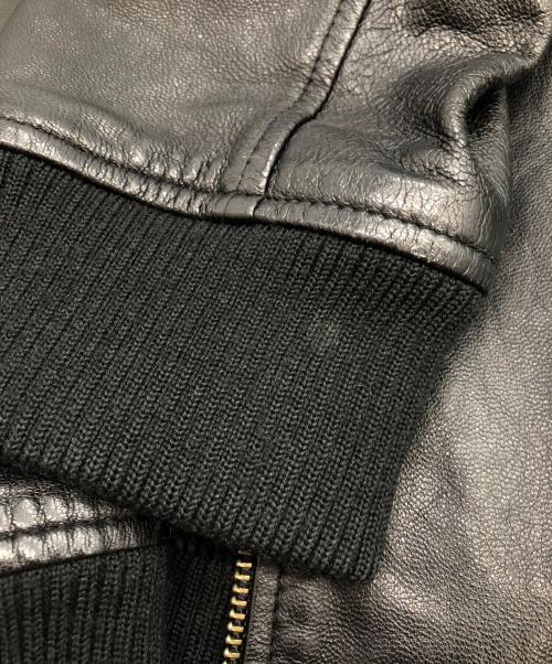 URBAN RESEARCH（アーバンリサーチ）URBAN RESEARCH (アーバンリサーチ) レザージャケット ブラック サイズ:SIZE 38の古着・服飾アイテム